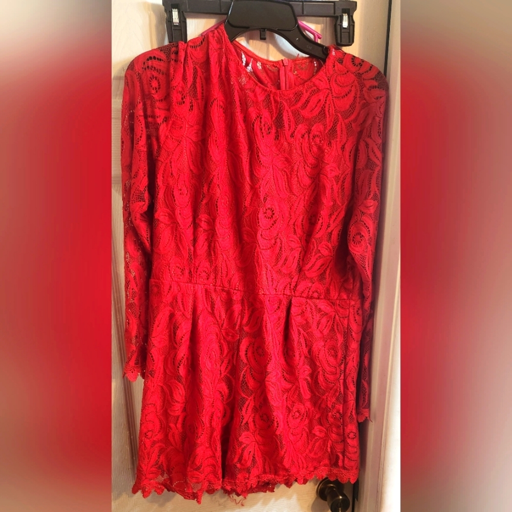 Lace Romper
